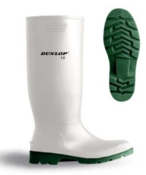 BOTTE EN PVC BLANC S5 SRC SANS COQUILLE